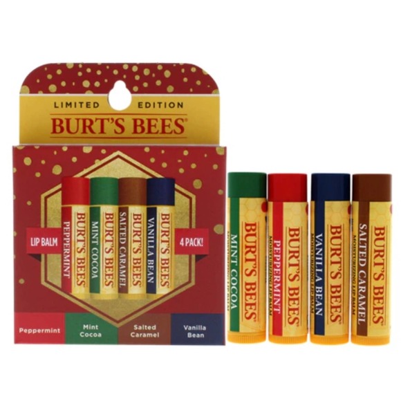 Burt's Bees Other - 🏷2 for 15🏷 Limited edition holiday 4 pack Burt's Bees lipbalm